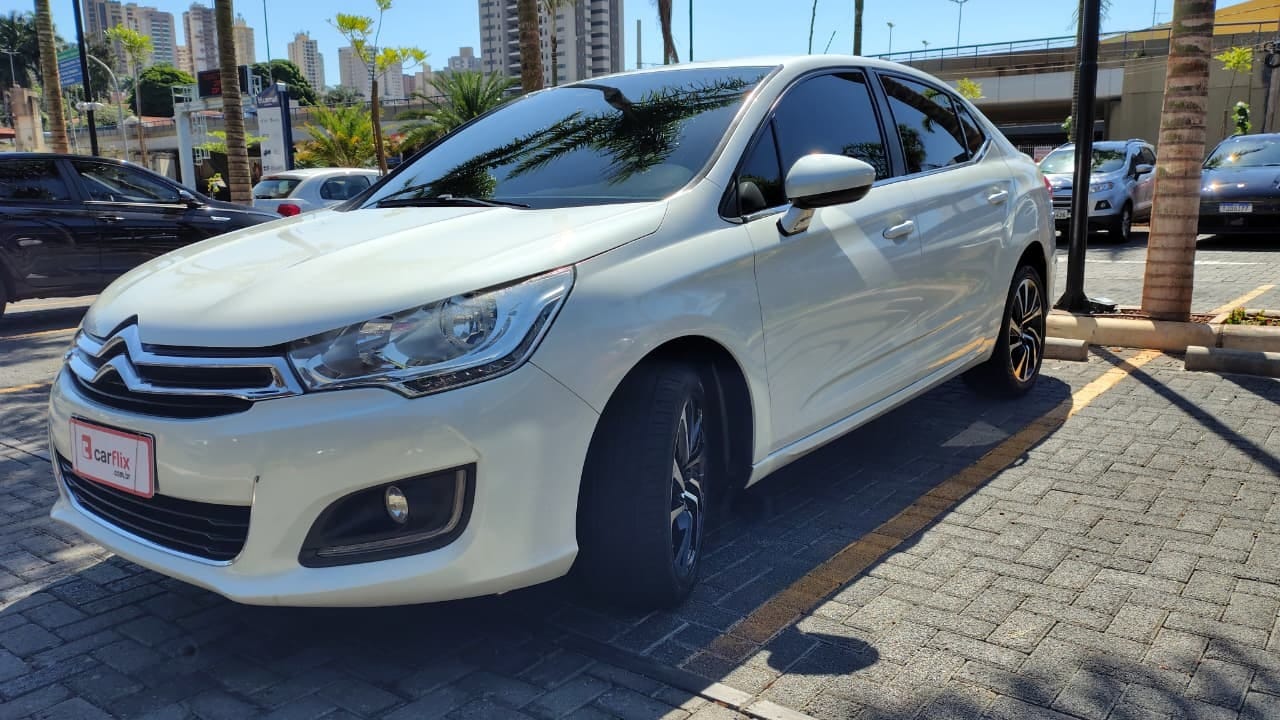 CITROËN C4 LOUNGE 1.6 TENDANCE 16V TURBO FLEX 4P AUTOMÁTICO